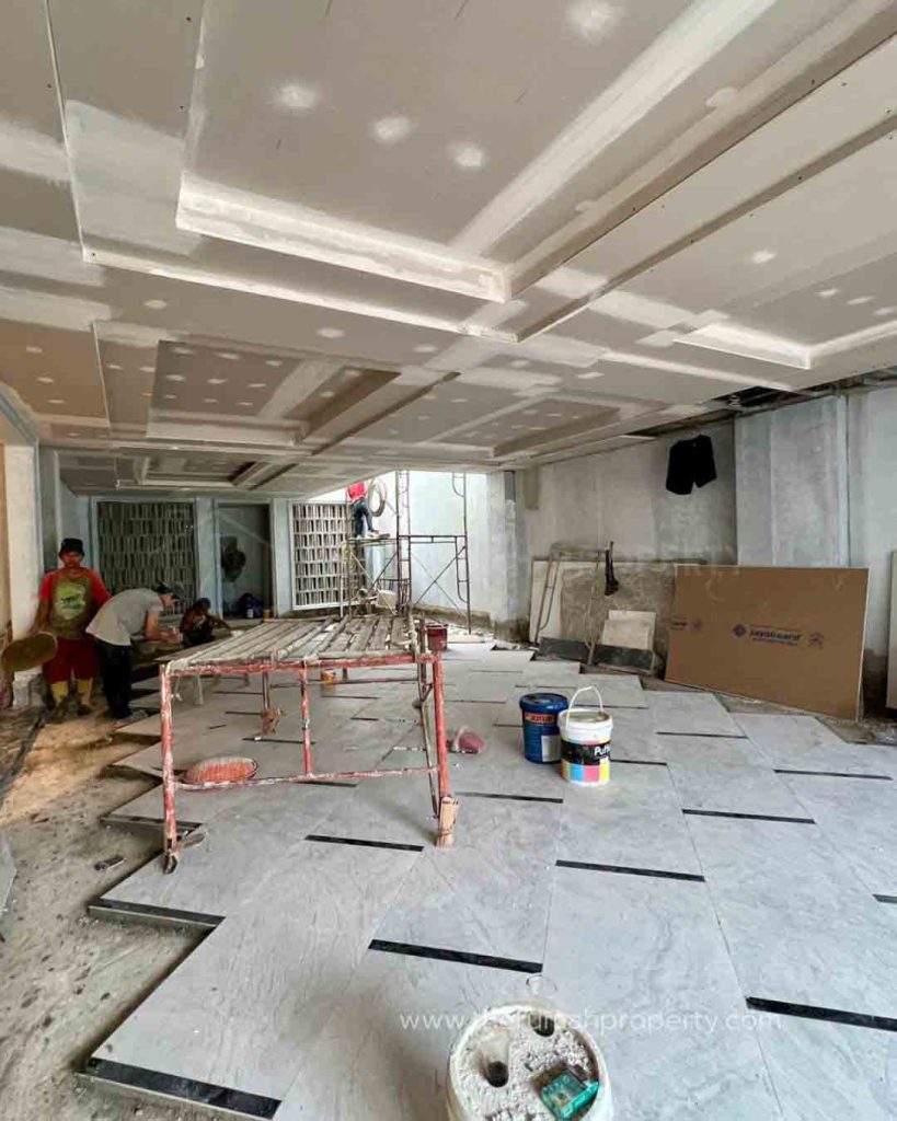 Rumah-Baru-3-Lantai-Private-Pool-Kebayoran-Baru-Semi-Furnished-Private-Pool-AC-Central-Daikin-4