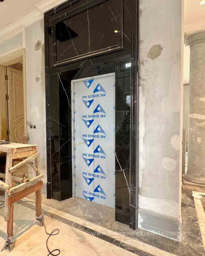 Rumah-Baru-3-Lantai-Private-Pool-Kebayoran-Baru-Semi-Furnished-Private-Pool-AC-Central-Daikin-6