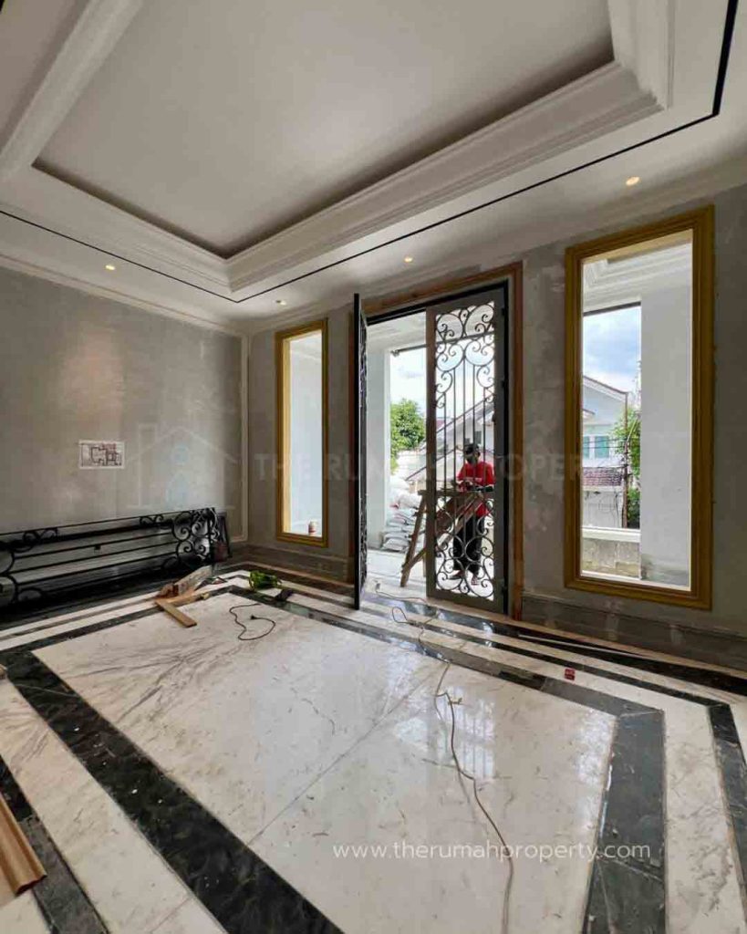 Rumah-Baru-3-Lantai-Private-Pool-Kebayoran-Baru-Semi-Furnished-Private-Pool-AC-Central-Daikin-9