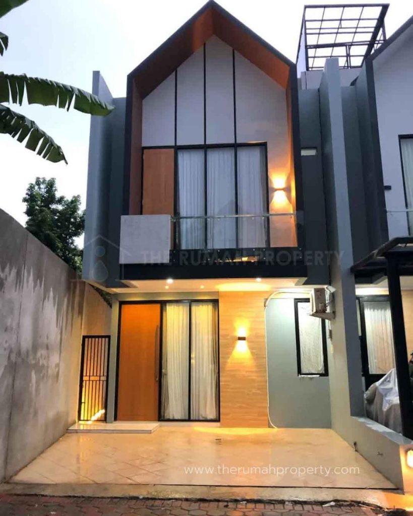 Rumah-Baru-Gaya-Skandinavian-Jagakarsa-2-Lantai-3-Kamar-Dalam-Townhouse-1
