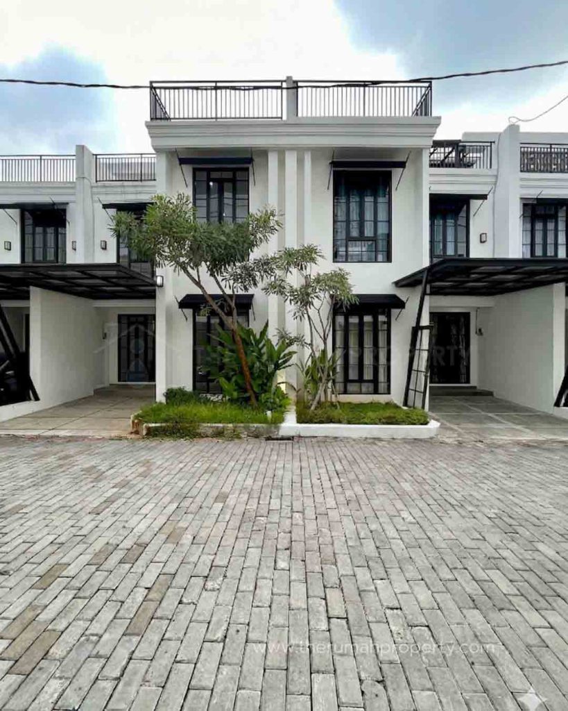 Rumah-Baru-Dalam-Townhouse-Rempoa-Tangsel-Bergaya-American-Classic-1