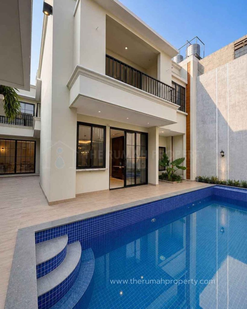 Rumah-Mewah-Lokasi-Premium-Cempaka-Putih-Jakarta-Pusat-Desain-Modern-Klasik-2