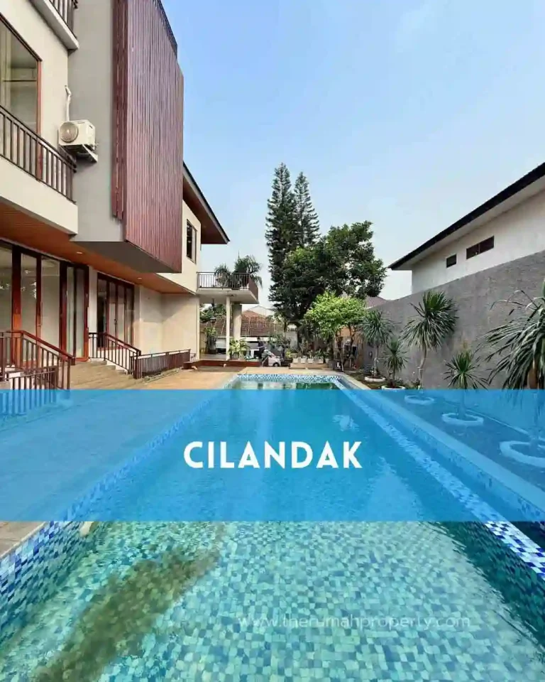 Jual Rumah Cilandak Desain Modern Private Pool dan Lift Pribadi (1)