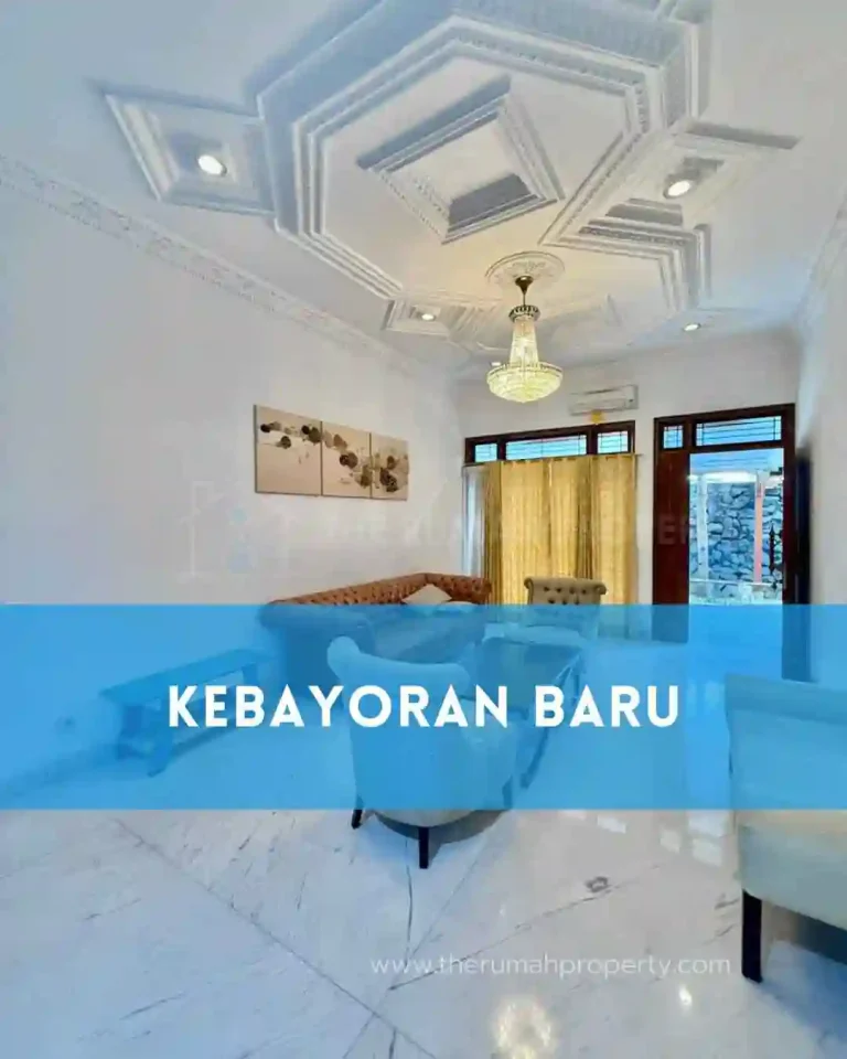 Rumah Bagus Kebayoran Baru 2 Lantai Unit Rapi dan Siap Huni (1)