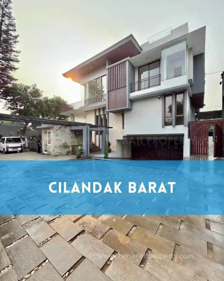 Rumah Cilandak Barat Private Pool, Private Lift dengan Halaman dan Parkir Luas (1)