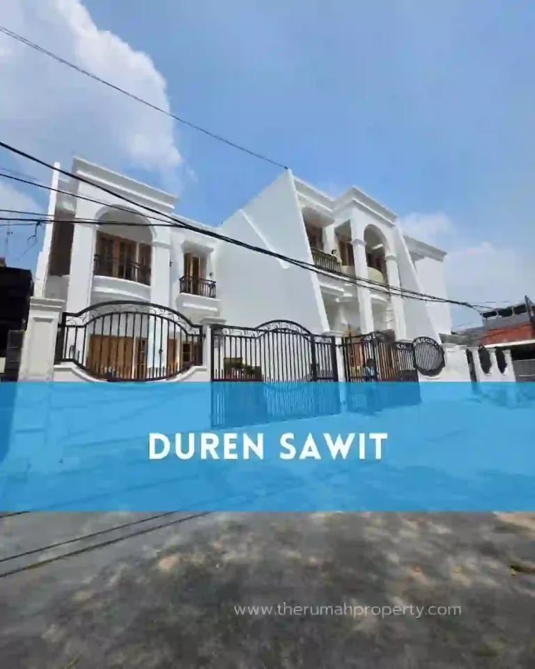 Dijual Rumah Baru Modern 2 Lantai di Duren Sawit Jaktim Lokasi Dalam Komplek (1)