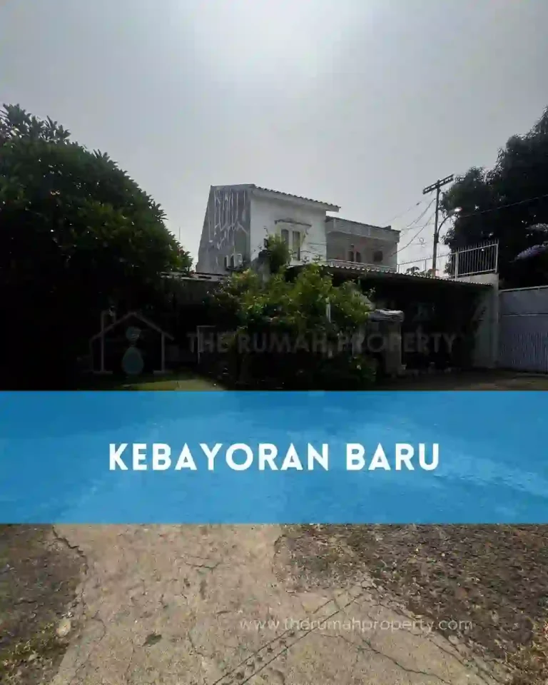 For Sale 3 Rumah Dalam Cluster di Taman Radio Dalam Kebayoran Baru (1)