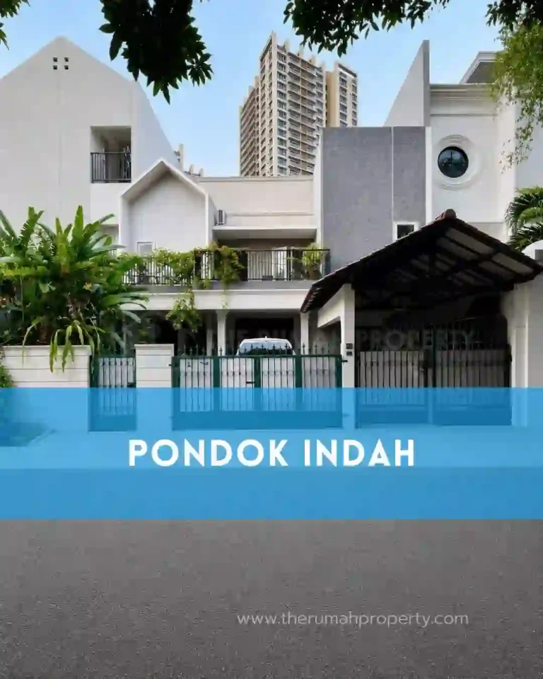 Jual Rumah 2 Lantai Siap Huni di Pondok Indah Dekat Mal (1)