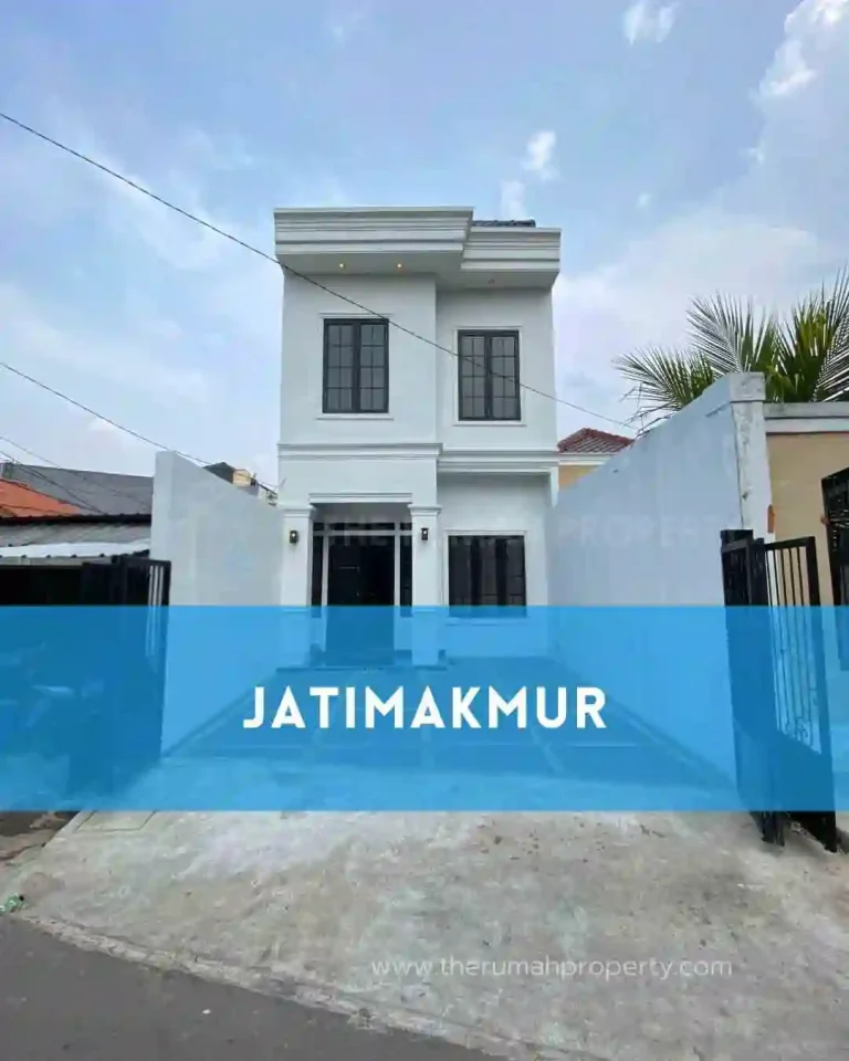 Jual Rumah Baru di Jatimakmur Bekasi Akses Dekat ke tol dan LRT Cikunir (1)