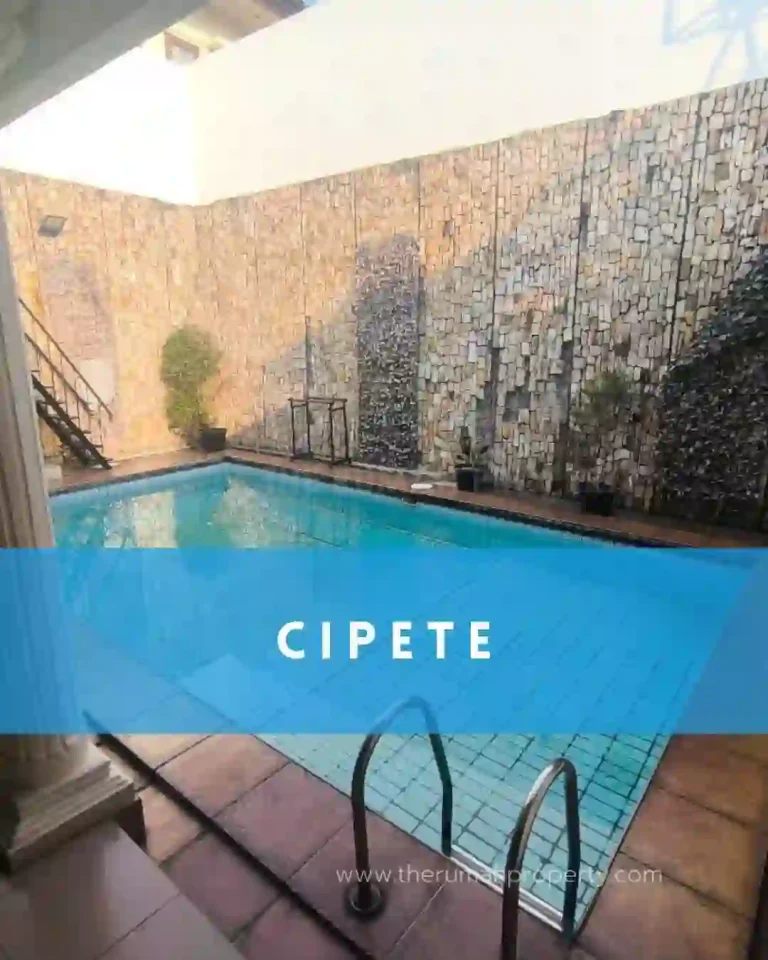 Jual Rumah Cipete Selatan 3 Kamar 1 Lantai Private Pool (1)