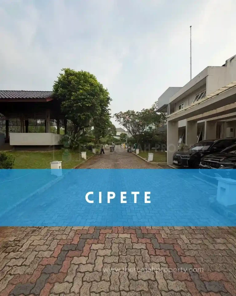 Jual Rumah Cluster Cipete Jaksel Dekat ke Antasari (1)