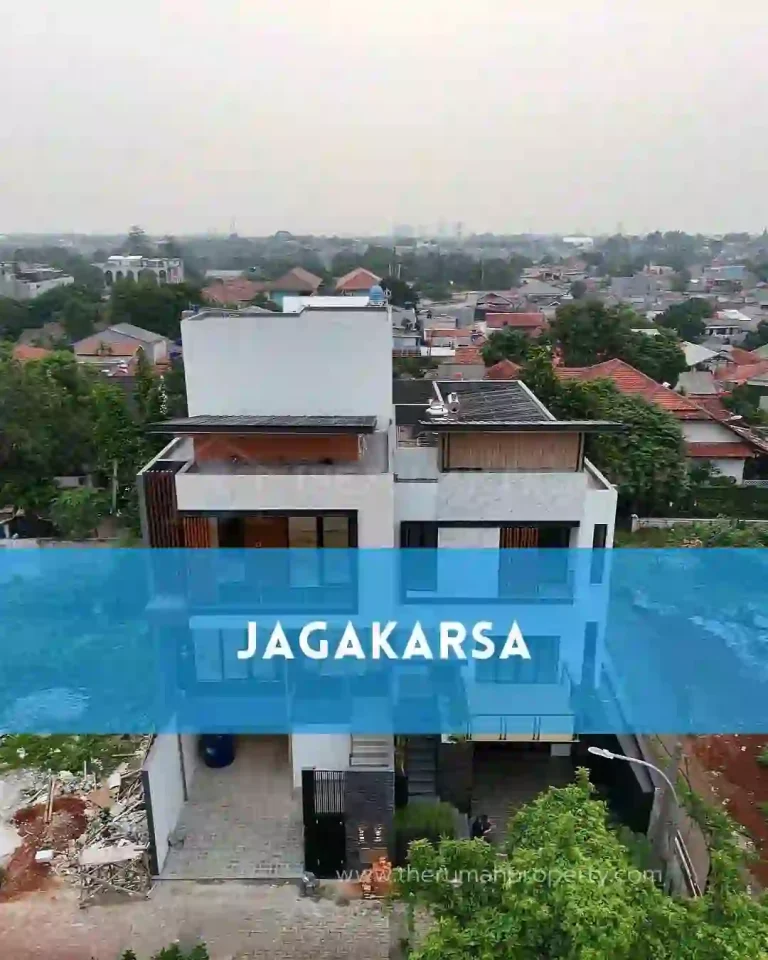 Jual Rumah Cluster Jagakarsa Unit Baru One Gate Dekat Jalan Utama (1)