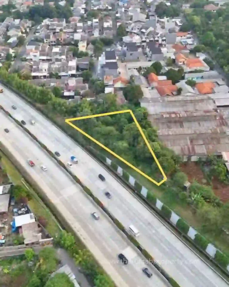 Jual Tanah di Pondok Cabe Tangerang Selatan Cocok Untuk Gudang (2)