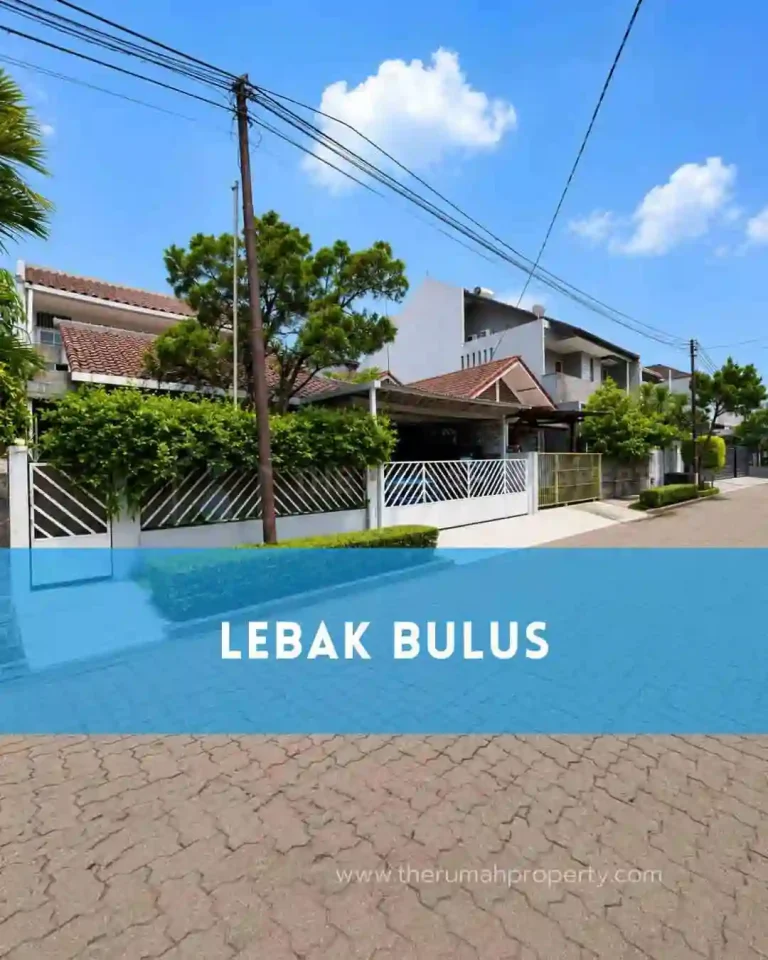 Perumahan Lebak Bulus Jakarta Selatan Dekat ke Stasiun MRT Lebak Bulus (1)