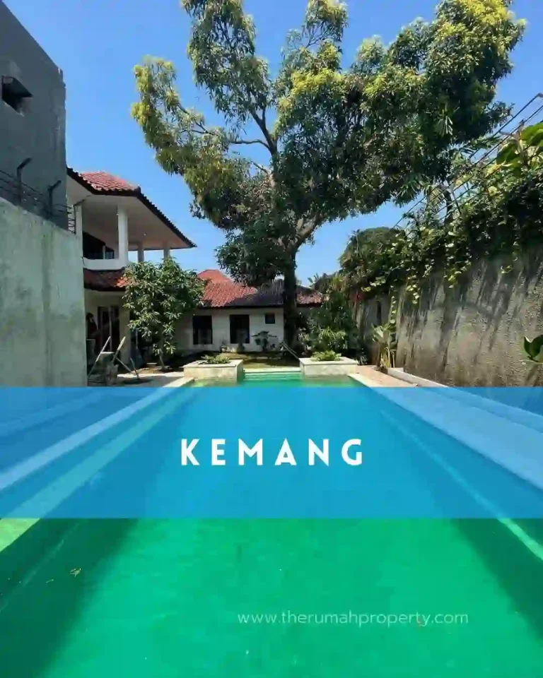 Rumah 2 Lantai Halaman Luas di Kemang Jakarta Selatan Turun Harga (1)