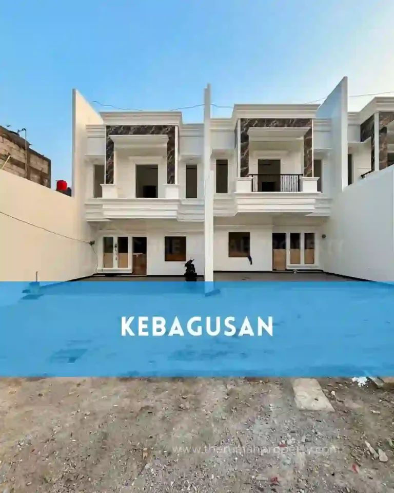Rumah Baru Desain Modern Klasik Kebagusan Jakarta Selatan Free Kitchen Set dan AC (1)