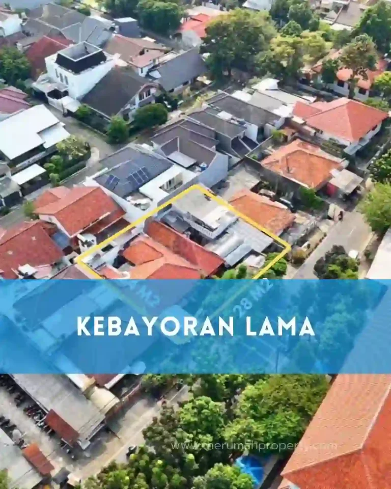 Rumah Bisa Untuk Komersil Lokasi Pinggir Jalan Utama di Kebayoran Lama (1)