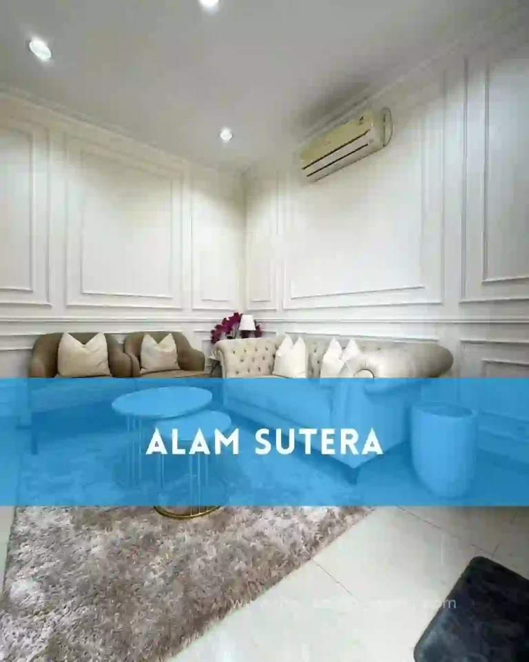 Rumah Cluster Alam Sutera Dekat ke Mal dan kawasan Pusat Bisnis (1)