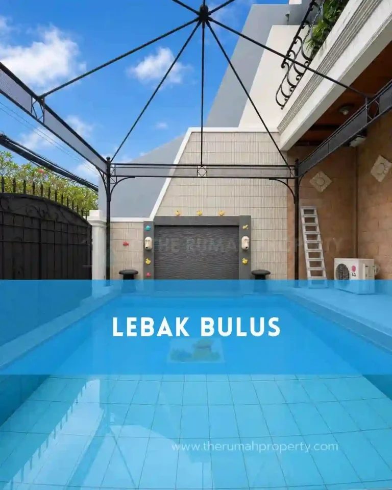 Rumah Dalam Komplek Lebak Bulus Dekat ke MRT Jakarta (1)