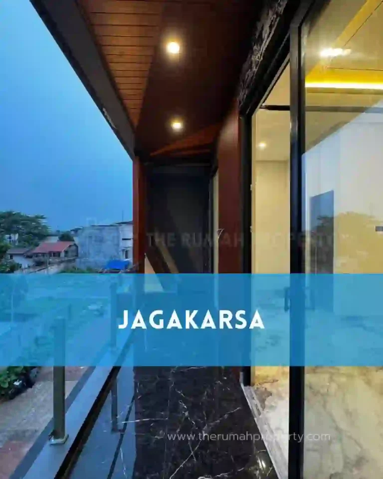Rumah Dijual di Jagakarsa Dalam Cluster Bangunan 3 lantai Desain Modern (1)