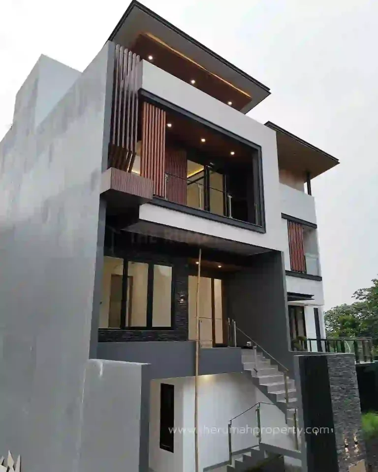 Rumah Dijual di Jagakarsa Dalam Cluster Bangunan 3 lantai Desain Modern (2)