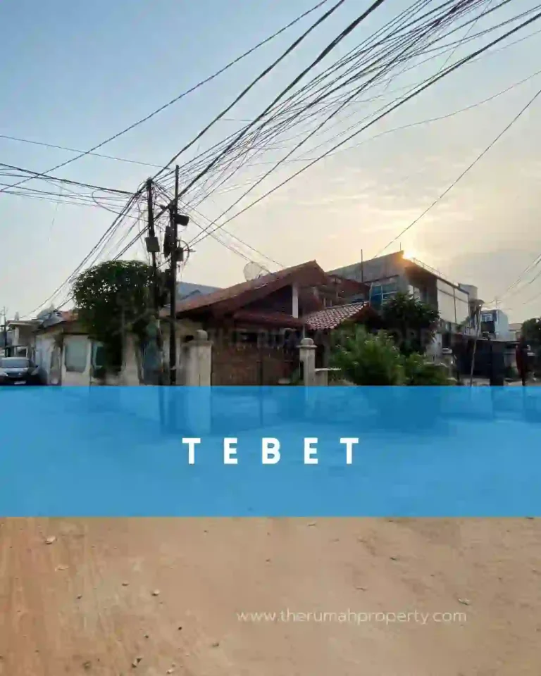 Rumah Hitung Tanah di Tebet Jaksel Dekat ke Kokas (1)