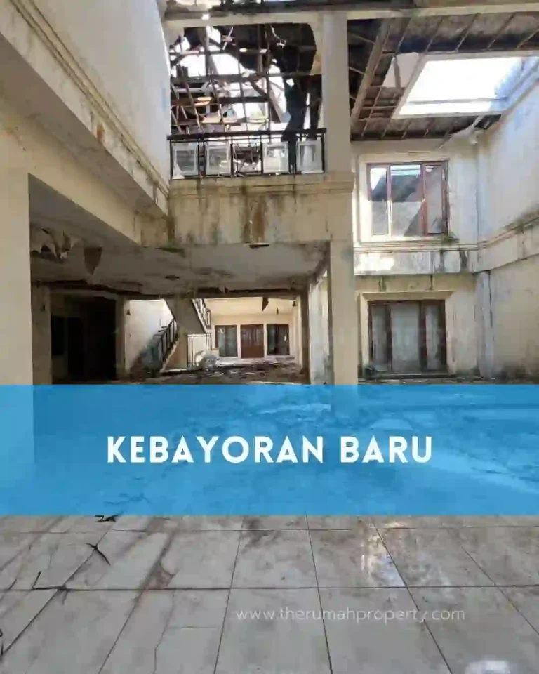 Rumah Kebayoran Baru Cocok Dibangun Kantor, Klinik, Caffe dan Tempat Usaha Sesuai Kebutuhan (1)