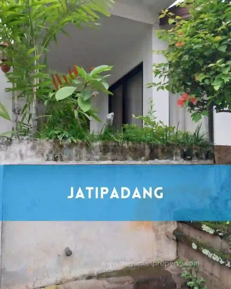 Rumah Lama Dijual Hanya Hitung Tanah di Jatipadang Jakarta Selatan (1)