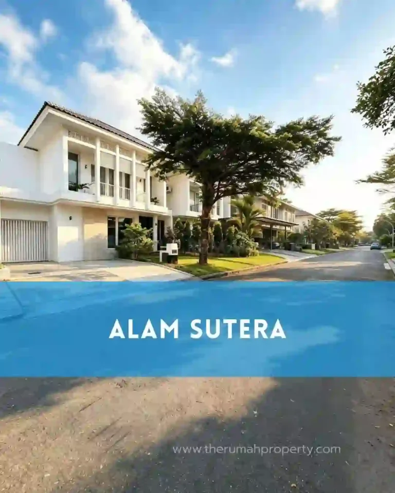 Rumah Lingkungan Exclusive di Alam Sutera Tangerang One Gate Jalan Lebar (1)