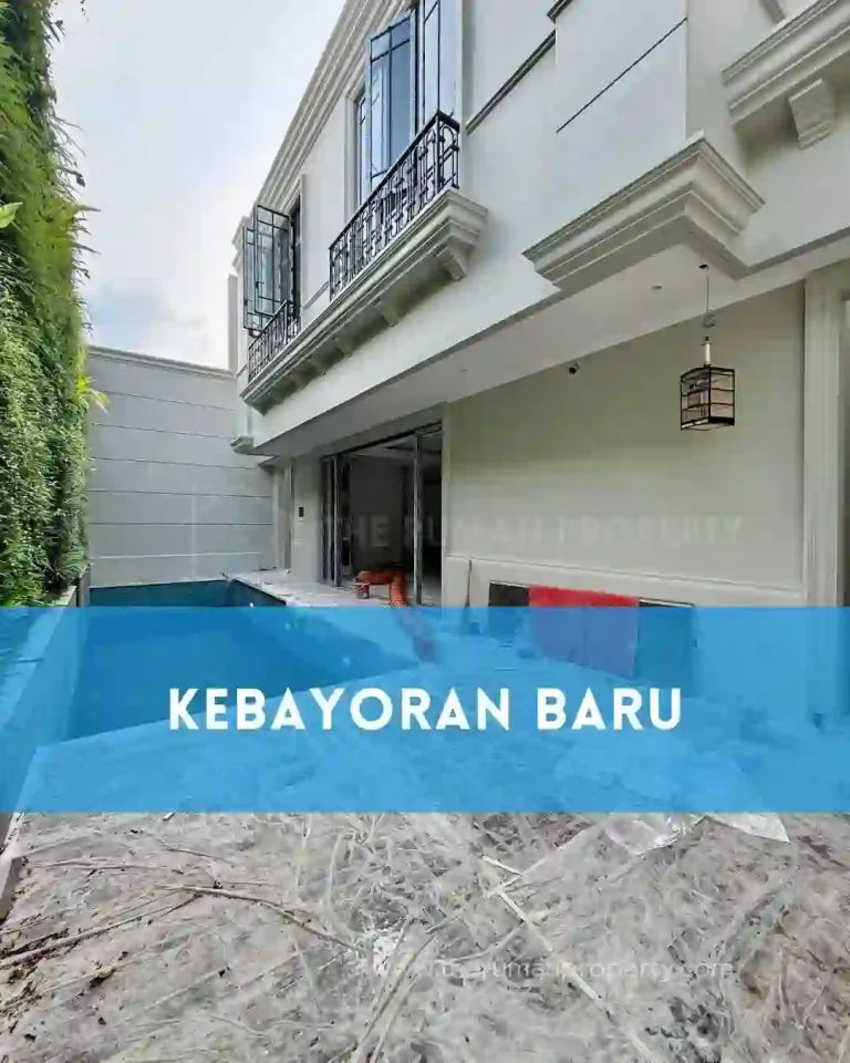 Rumah Mewah Private Pool dijual Kebayoran Baru Jakarta Selatan Lingkungan Premium (1)