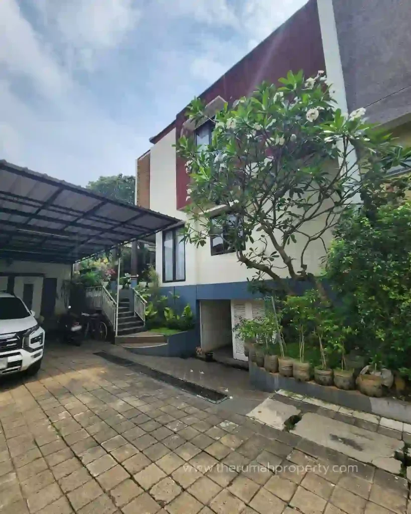 Rumah Modern Tropical Kemang Jaksel Kolam Renang Pribadi Semi Furnished (2)