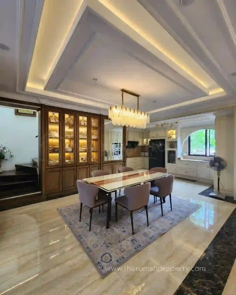 Rumah Modern Tropical Kemang Jaksel Kolam Renang Pribadi Semi Furnished (7)