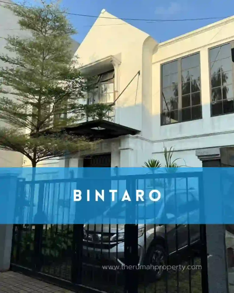 Rumah Modern Tropis Bintaro Jakarta Selatan Dekat ke Pondok Indah Mall (1)