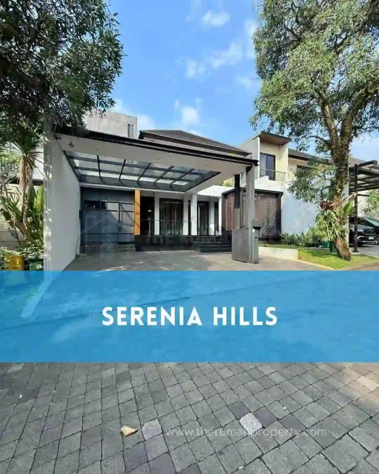 Rumah Secondary Cluster Signature at Serenia Hills Jakarta Selatan (1)