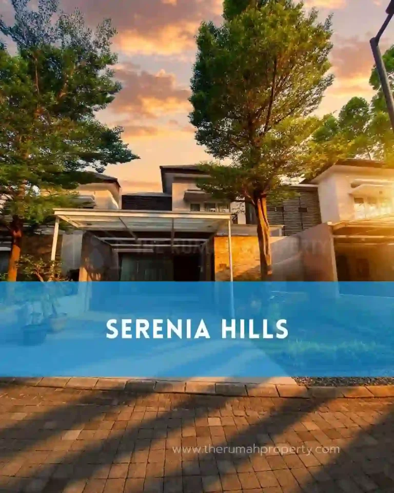 Rumah Semi Furnished Serenia Hills Lebak Bulus Jaksel Lingkungan Cluster Elit (1)