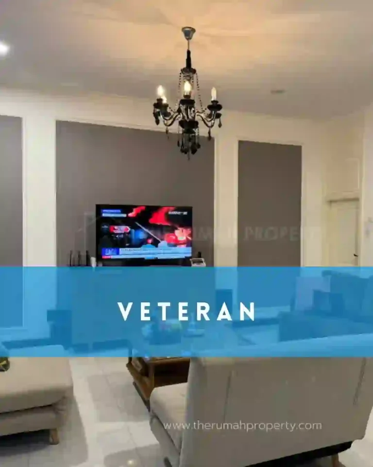 Rumah Veteran Jakarta Selatan Unit Bagus 2 Lantai 3 Kamar dengan Rooftop (1)