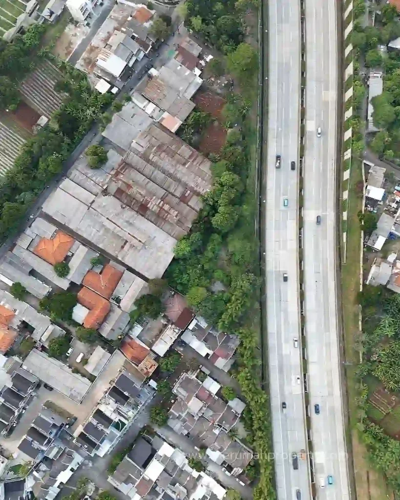 Tanah Akses Tol Cocok Untuk Industri Kecil, Workshop atau Gudang di Pondok Cabe (3)
