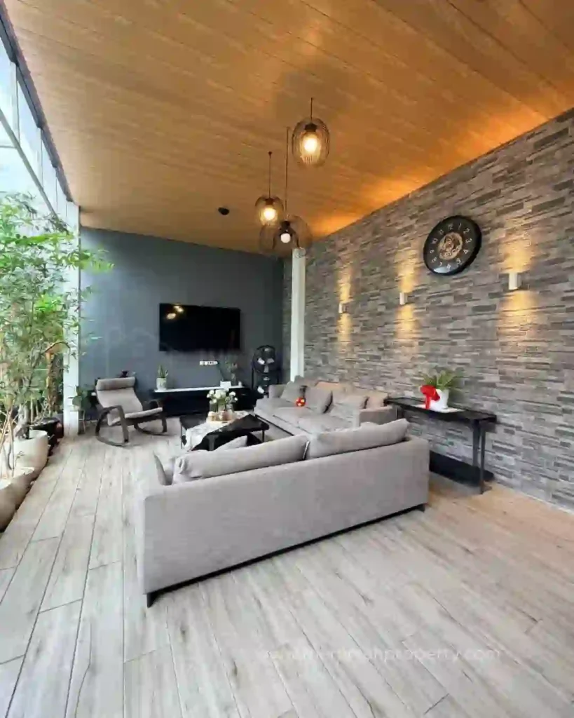 Townhouse Private Pool Semi Furnished Ampera Kemang Jaksel Ada Paviliun (3)