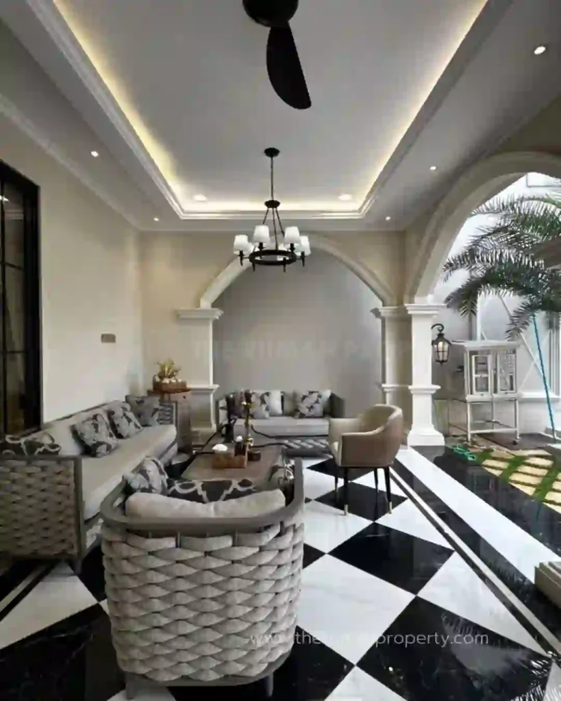 For Sale Luxury House Jagakarsa Fully Furnished Private Lift & Swimming Pool (3)
