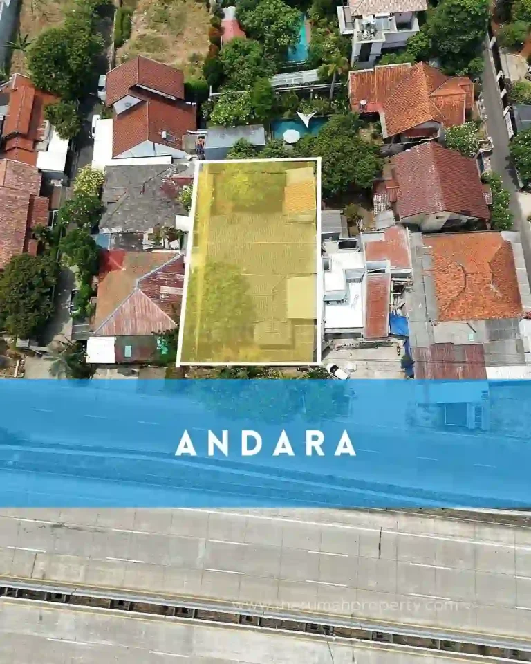 For Sale Rumah Andara Raya Jalan Lebar Cocok Untuk Komersil (1)