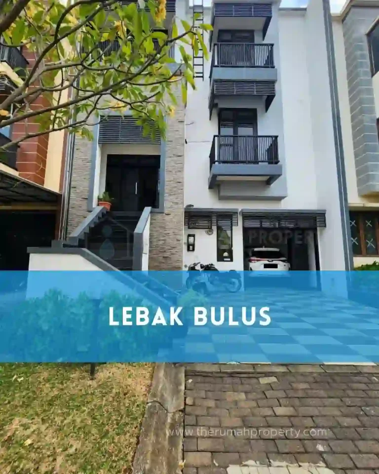 Hunian Dalam Perumahan Besar di Lebak Bulus Lingkungan Nyaman Jalan Lebar (1)