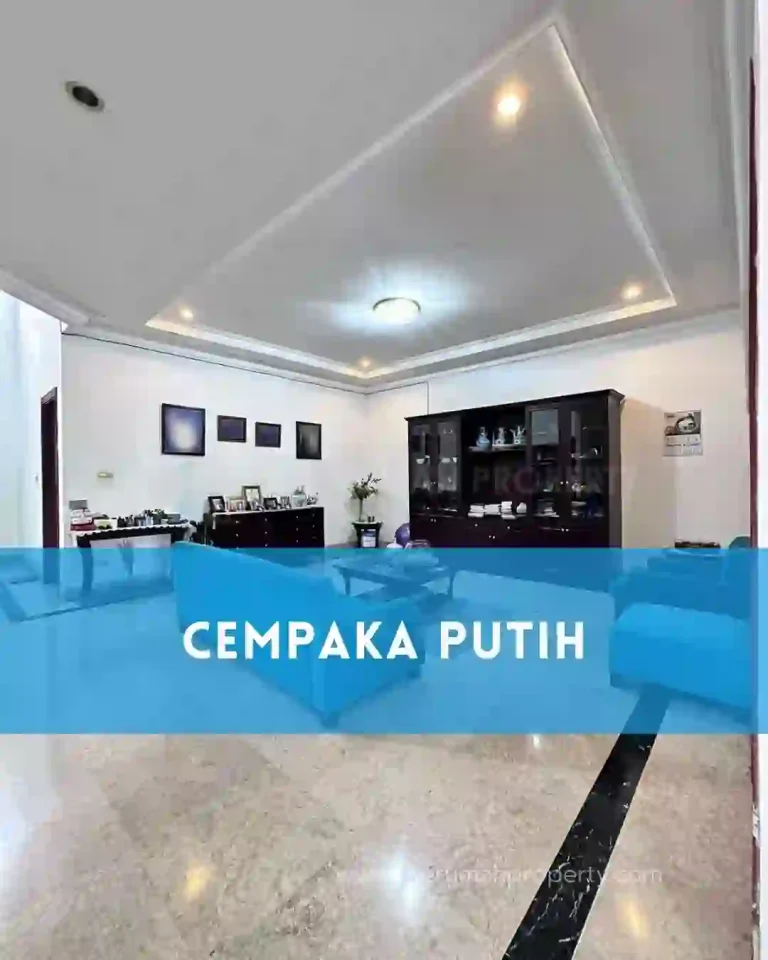 Jual Rumah 2 Lantai Siap Huni di Cempaka Putih Tengah Jakarta Pusat (1)
