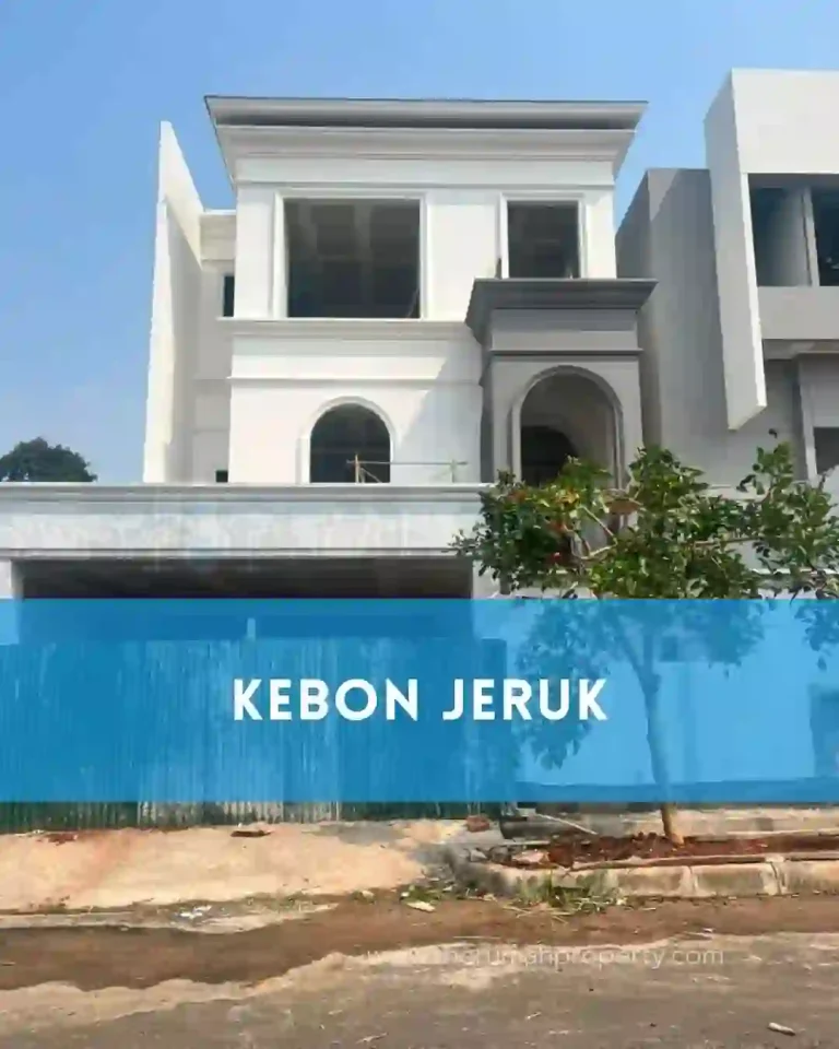 Jual Rumah Baru 3 Lantai di Kebon Jeruk Dalam Komplek Lingkungan Nyaman (1)
