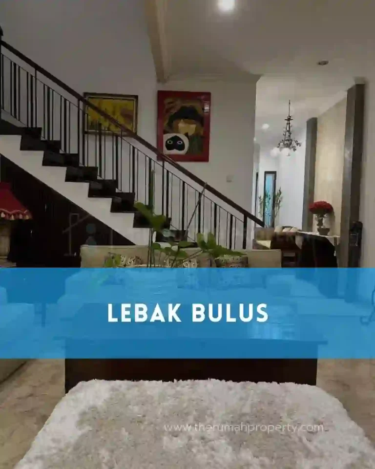 Jual Rumah Full Furnished di Panorama Townhouse Lebak Bulus Cluster Elit Keamanan 24 Jam (1)