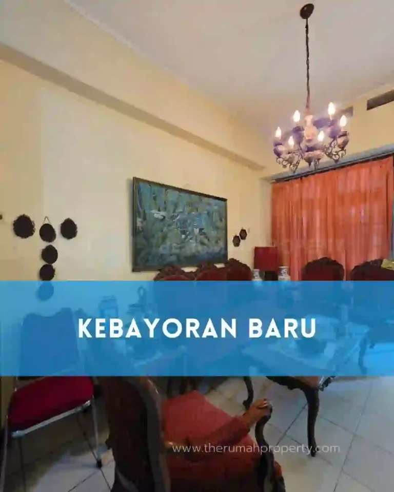 Jual Rumah Lama Posisi Hook Kebayoran Baru Jakarta Selatan Dekat ke Senopati dan SCBD (1)