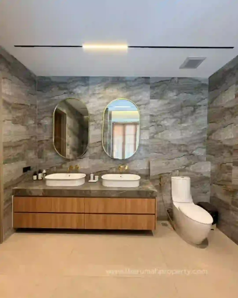 Jual Rumah baru Cempaka Putih Jakarta Pusat jalan Lebar Private Pool dengan Paviliun (10)