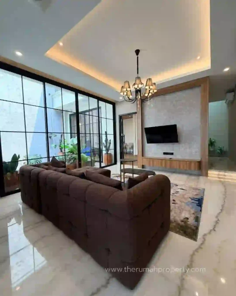 Jual Rumah baru Cempaka Putih Jakarta Pusat jalan Lebar Private Pool dengan Paviliun (6)