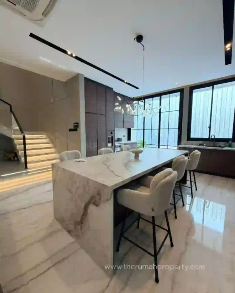 Jual Rumah baru Cempaka Putih Jakarta Pusat jalan Lebar Private Pool dengan Paviliun (7)
