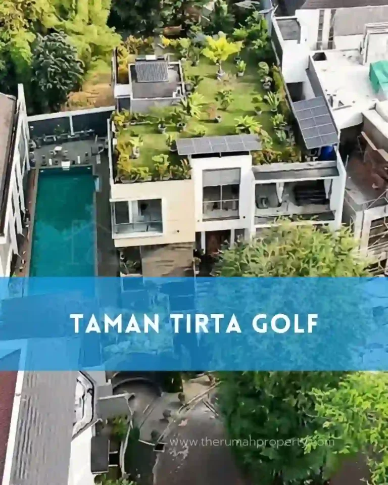 Jual Rumah di Taman Tirta Golf BSD Private Pool dengan Roof Garden (1)