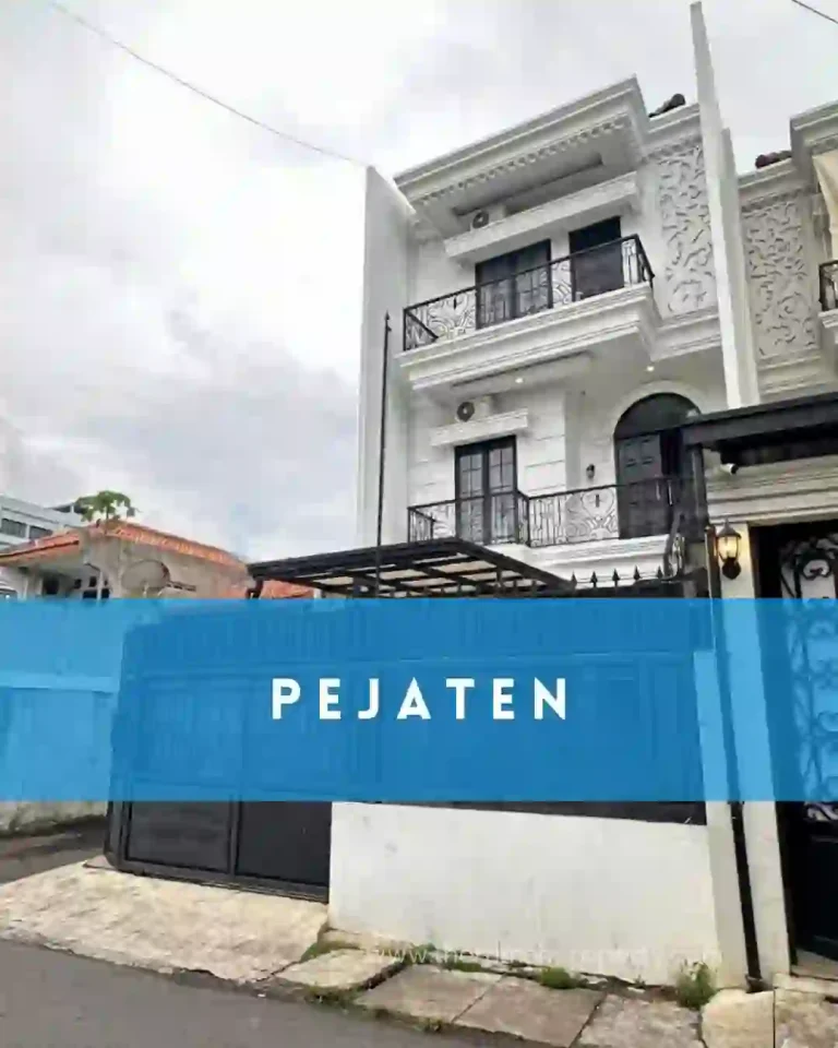 Rumah 3 Lantai Full Furnished Pejaten Jaksel Dekat ke Stasiun Pasar Minggu (1)